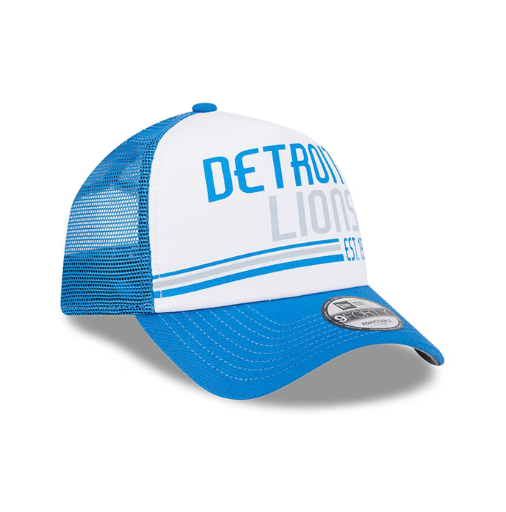 Detroit Lions A-Frame Trucker Adjustable Hat