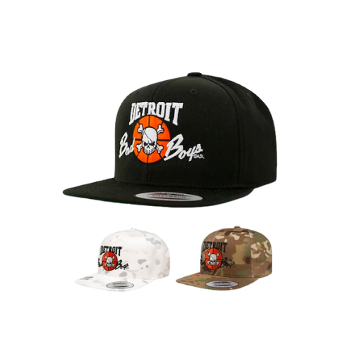 Authentic Detroit Bad Boys Cap (Black)
