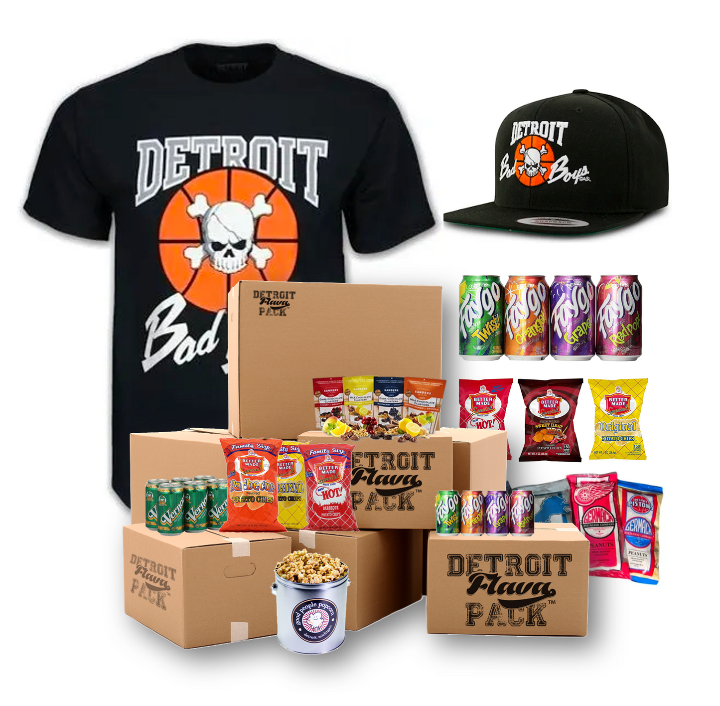 Detroit Bad Boys Dad Bundle Flava Pack (Black)