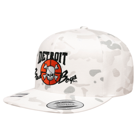Authentic Detroit Bad Boys Cap (White Camo)