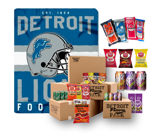Detroit Lions Football Blanket Pack