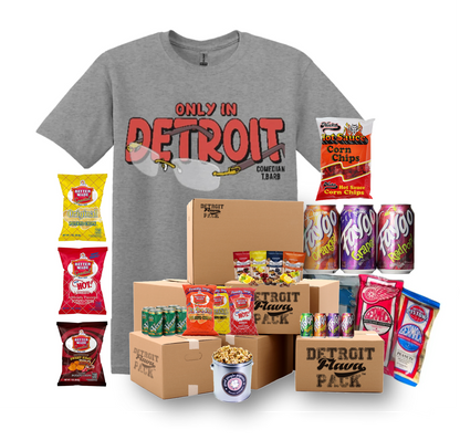 Only in Detroit “Buffed Up” T-shirt Flava Pack