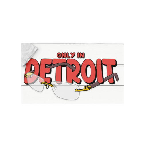 Only in Detroit “Buffed Up” Original T-Shirt by T. Barb