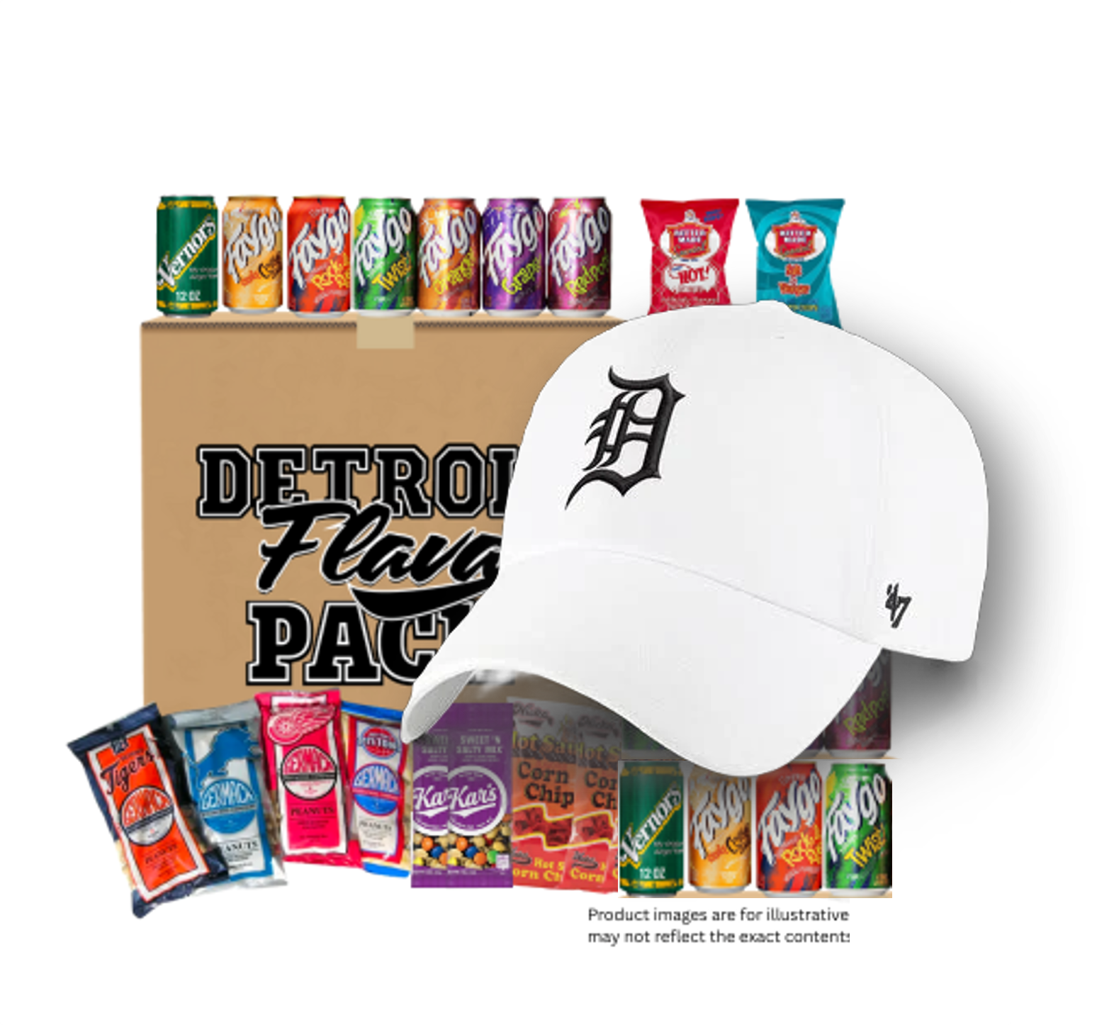 Detroit Tigers Old English D Cap Flava Pack (White w/ Blue