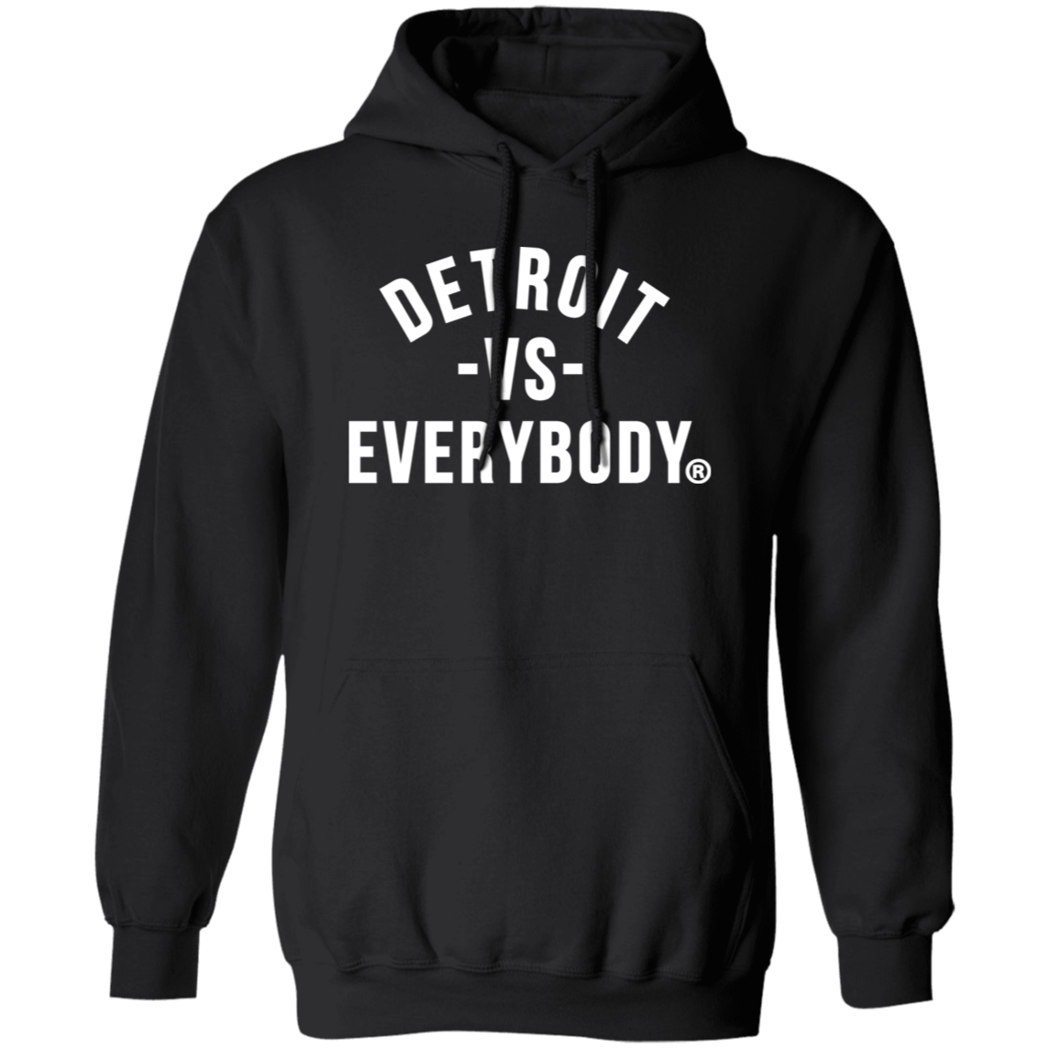 Original DETROIT VS EVERYBODY® Black Hoodie