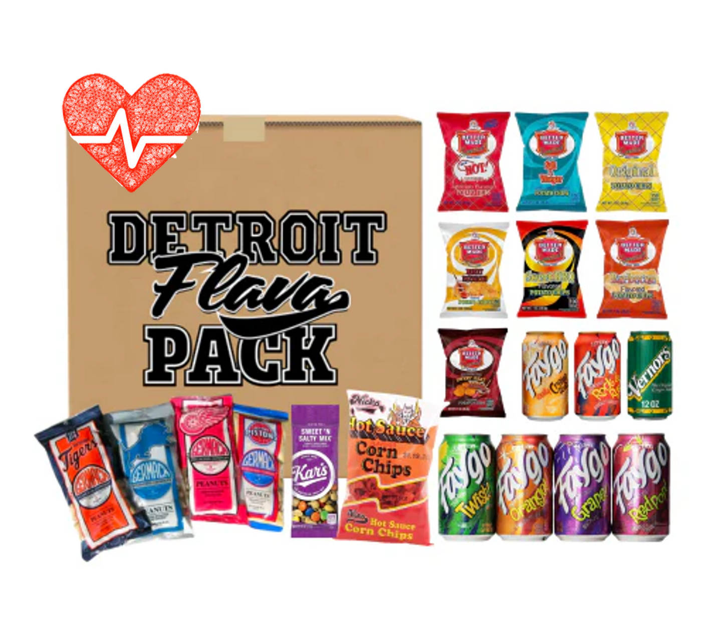 Detroit Flava Diet Pop Pack