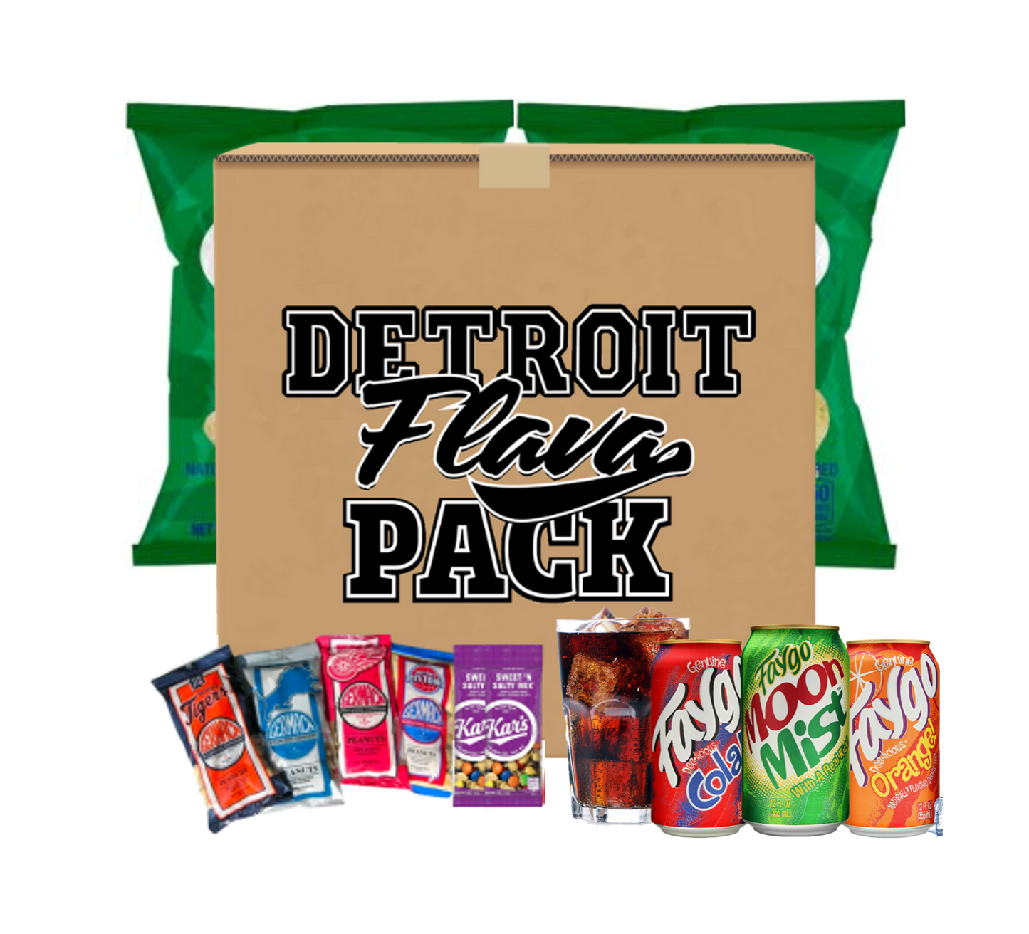 Detroit Sour Cream & Onion Chips Flava Pack