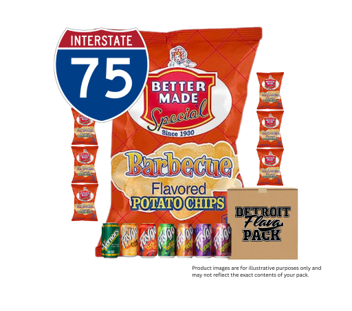Detroit Snacks Detroit Flava Pack | Homegrown Detroit Snacks | We Ship Worldwide