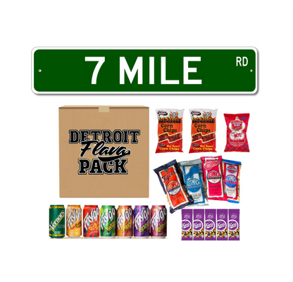 7 Mile Rd Street Sign Flava Pack