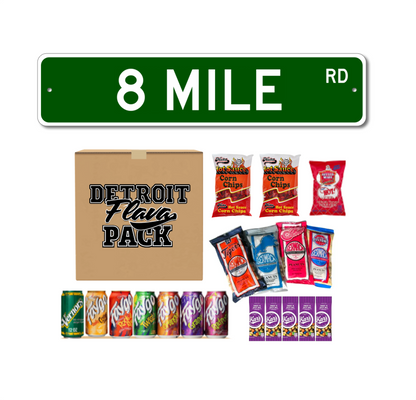 8 Mile Rd Street Sign Flava Pack