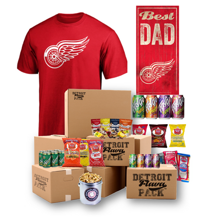 Detroit Best Dad Red Wings Bundle Flava Pack