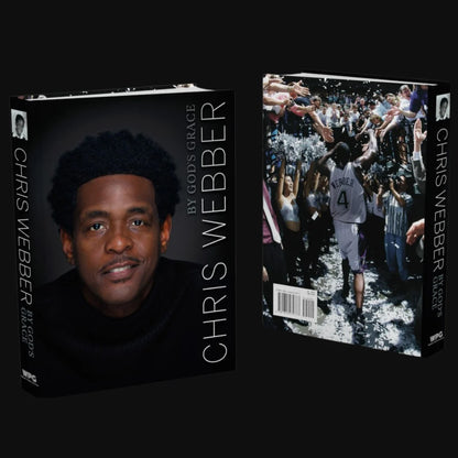 Chris Webber By God's Grace Book Cover Black