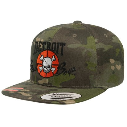 Authentic Detroit Bad Boys Cap (Green Camo)