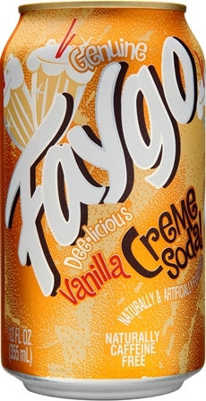 Faygo Cream Soda Single Can