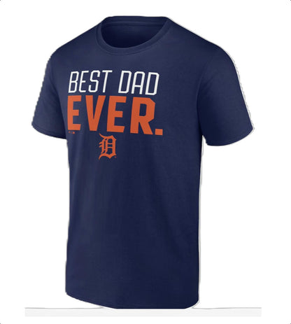 Detroit Tigers Best Dad T-Shirt Flava Pack