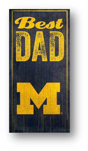 Michigan Best Dad or Michigan Mom Sign Pack