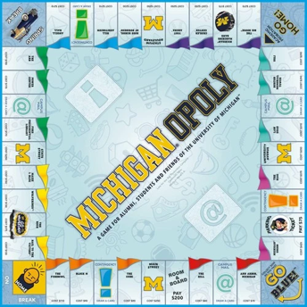 Michigan-Opoly Family Fun Board Game ***** AVAILABLE NOW