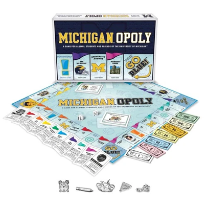 Michigan-Opoly Family Fun Board Game ***** AVAILABLE NOW