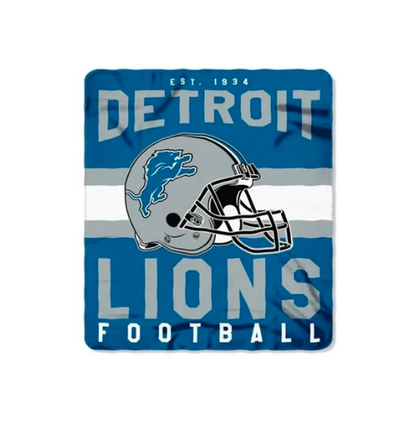 Detroit Lions Football Blanket Pack