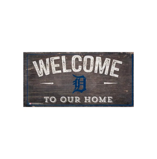 Detroit Tigers Welcome to Our Home Sign Pack