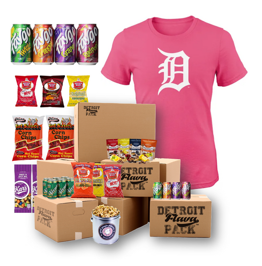 Detroit Tigers Youth Pink T-shirt Pack