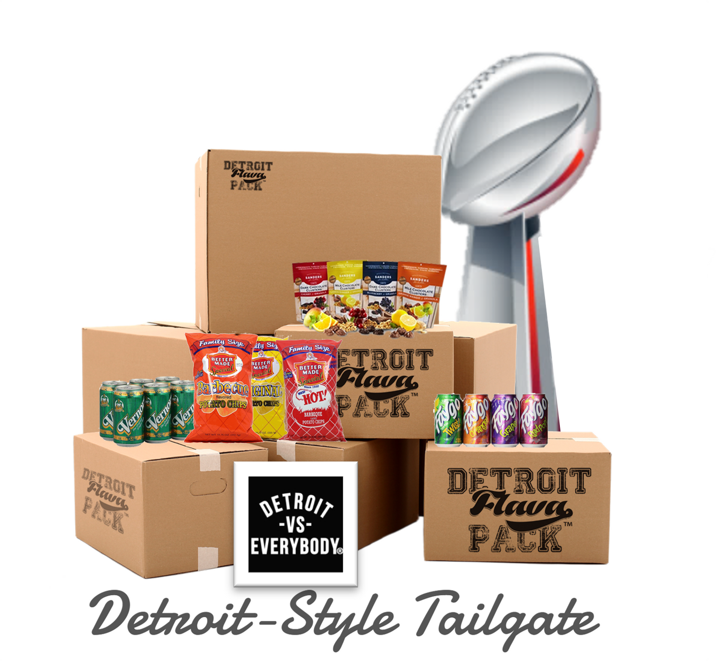 Detroit-Style Tailgate Flava Pack