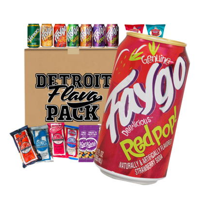 Detroit Faygo Red Pop Flava Pack