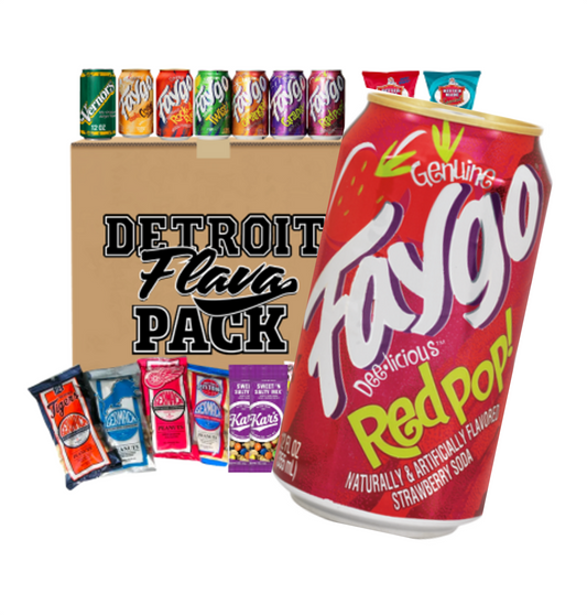 Detroit Faygo Red Pop Flava Pack
