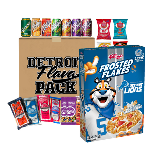 DETROIT LIONS FROSTED FLAKES Pack