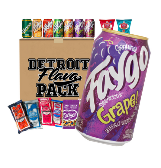 Detroit Faygo Grape Pop Flava Pack