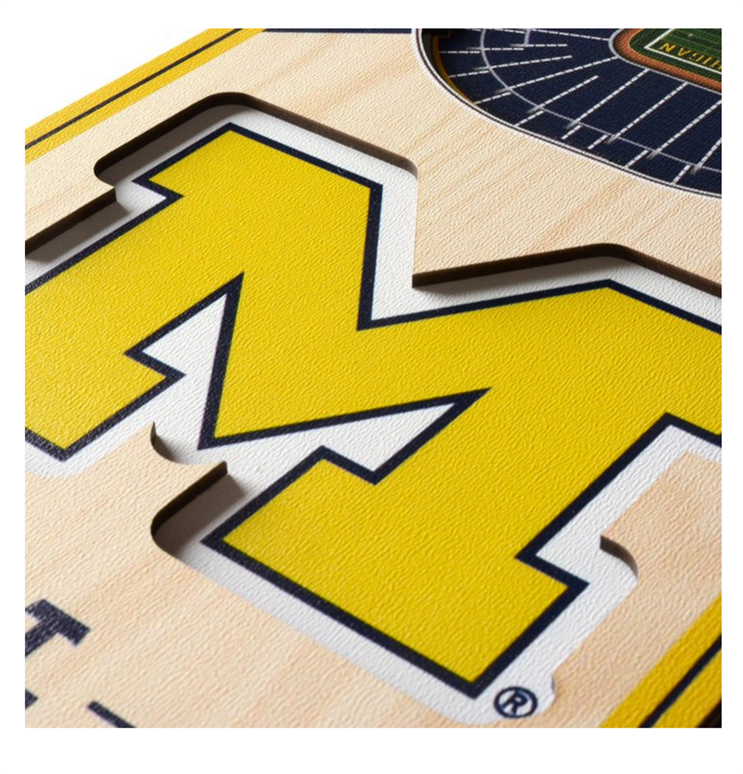 University of Michigan 3D Stadium Sign