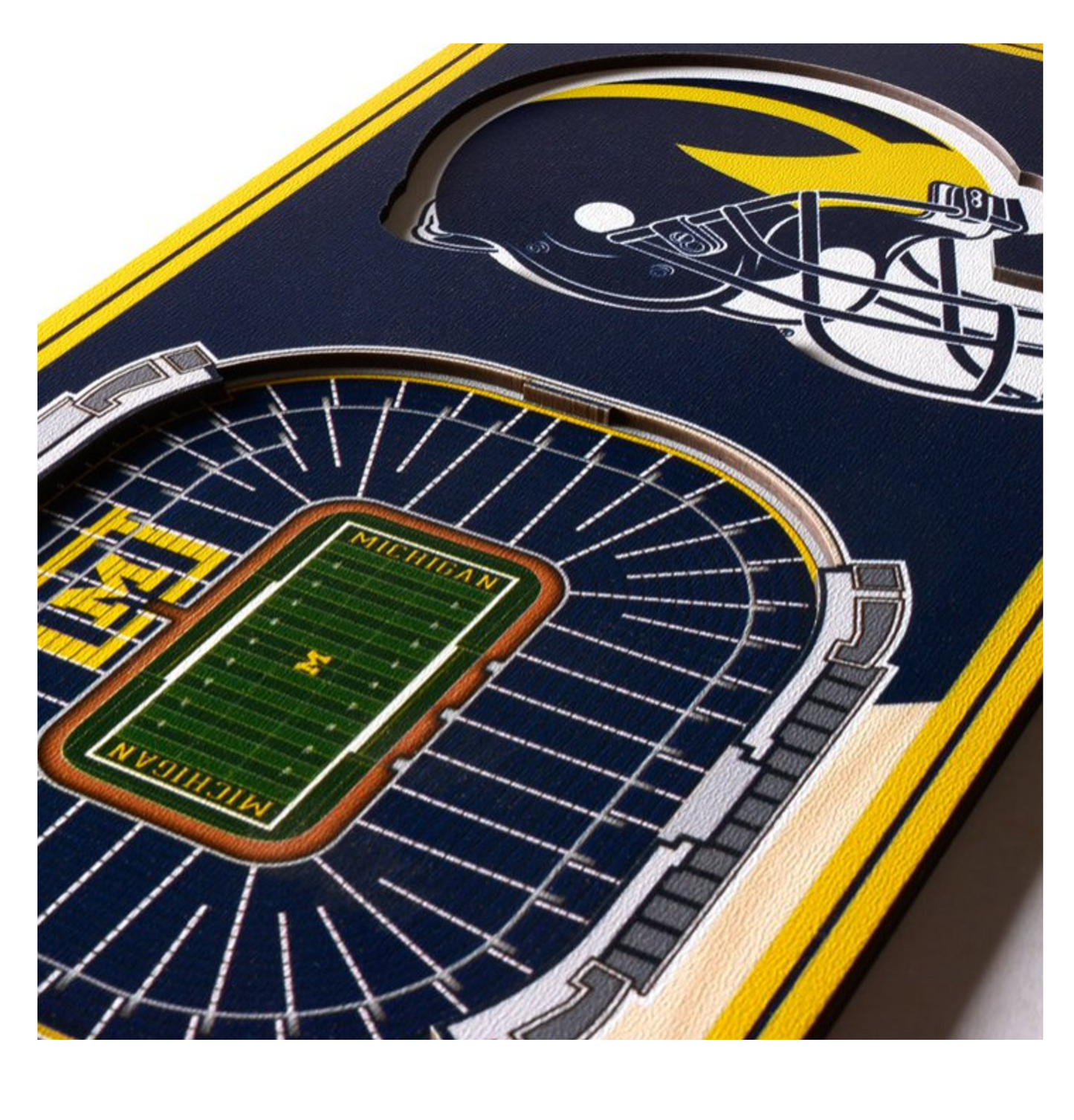 University of Michigan 3D Stadium Sign