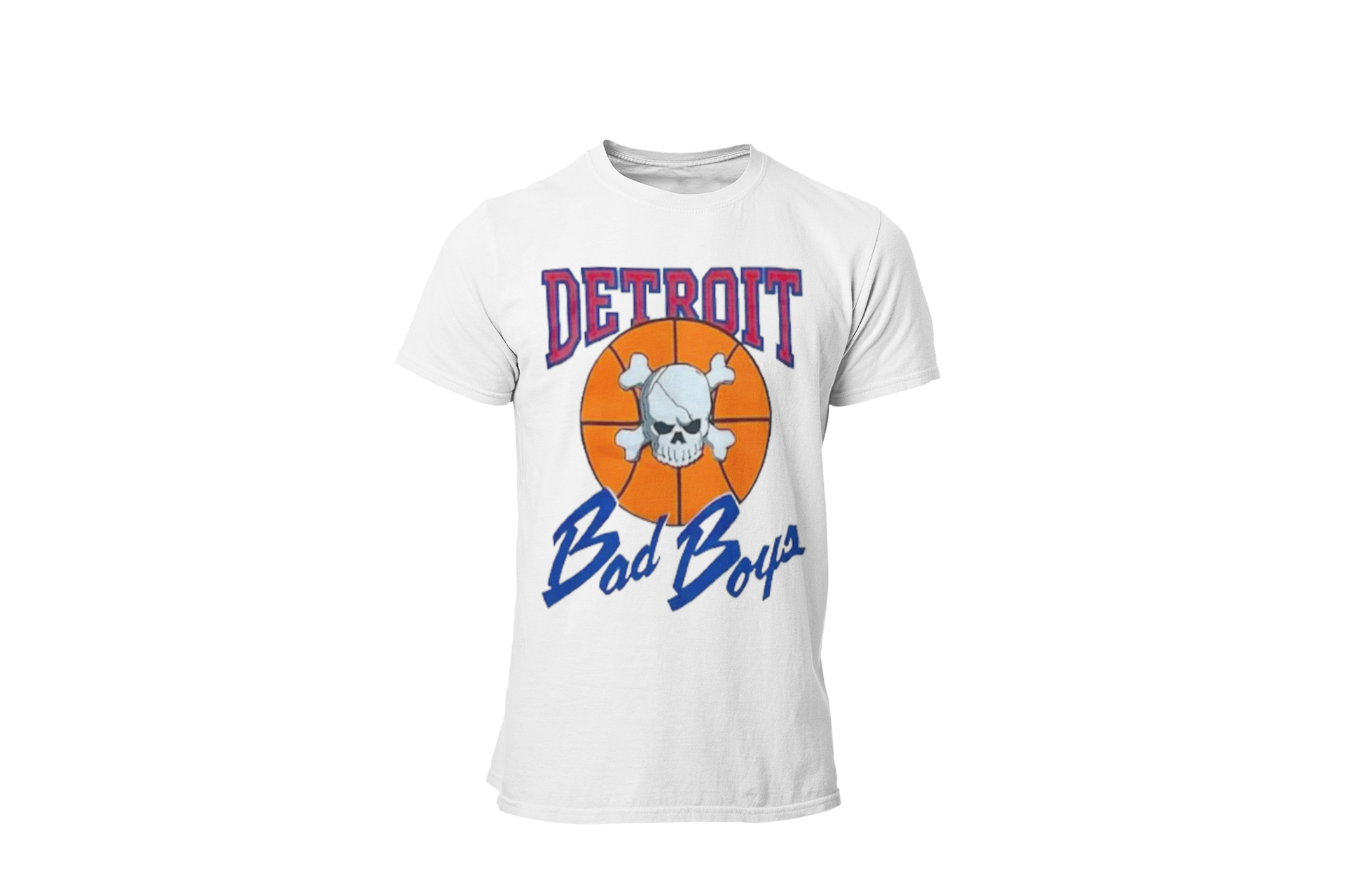 Detroit Bad Boys T Shirt Flava Pack White Red Blue