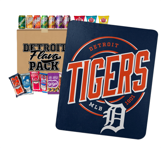 Detroit Tigers Blanket Flava Pack