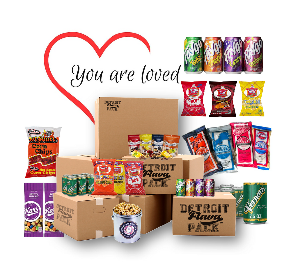 Detroit Flava Pack | Homegrown Detroit Snacks | We Ship Worldwide