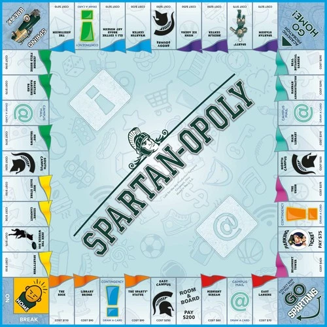 Spartan-Opoly Family Fun Board Game ***** AVAILABLE NOW