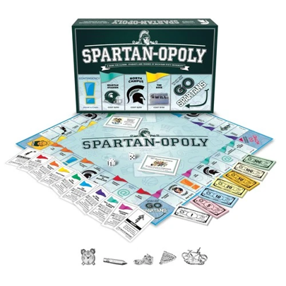 Spartan-Opoly Family Fun Board Game ***** AVAILABLE NOW