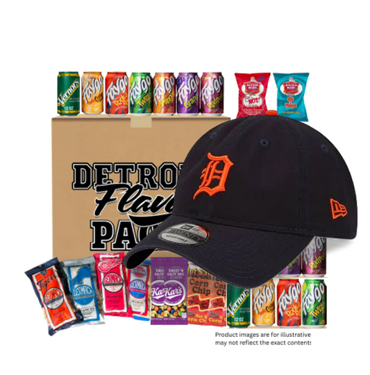 Detroit Tigers Old English D Cap Flava Pack (Blue w/ Orange)