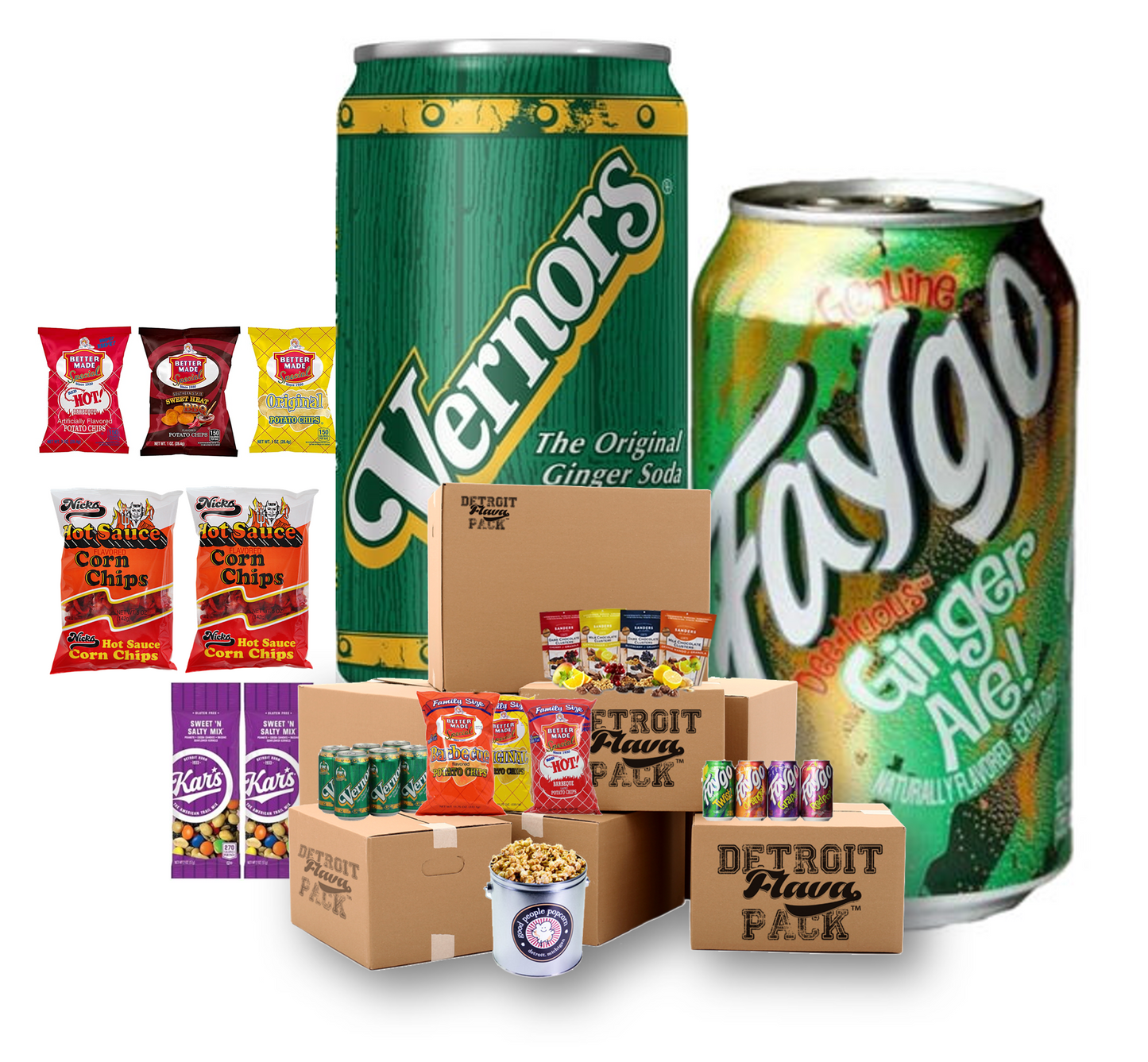 Vernors vs. Faygo Ginger Ale Flava Pack