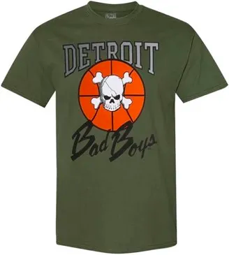 Authentic Detroit Bad Boys T-Shirt (Green)