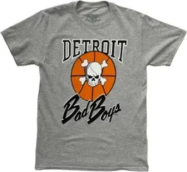 Authentic Detroit Bad Boys T-Shirt (Grey)