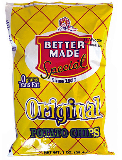 Better Made or Nick's Chips Flava Pack